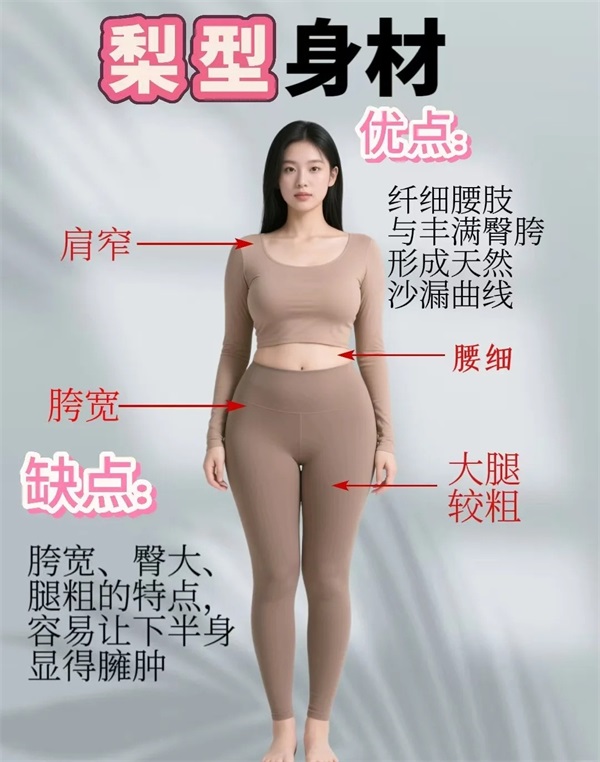 梨形身材怎么减臀部和大腿